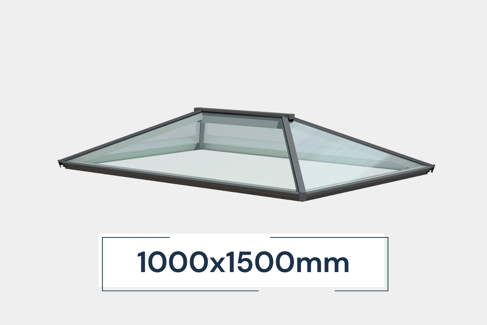 Contemporary Roof Lantern 1000 x 1500mm