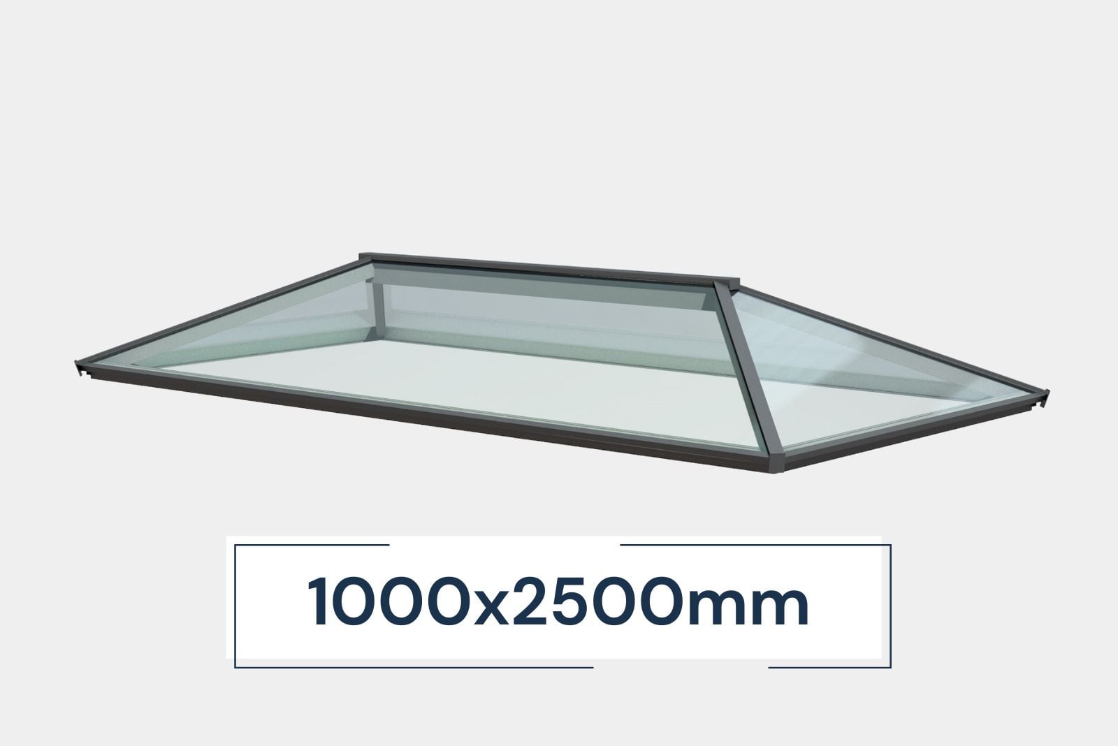 Contemporary Roof Lantern 1000 x 2500mm