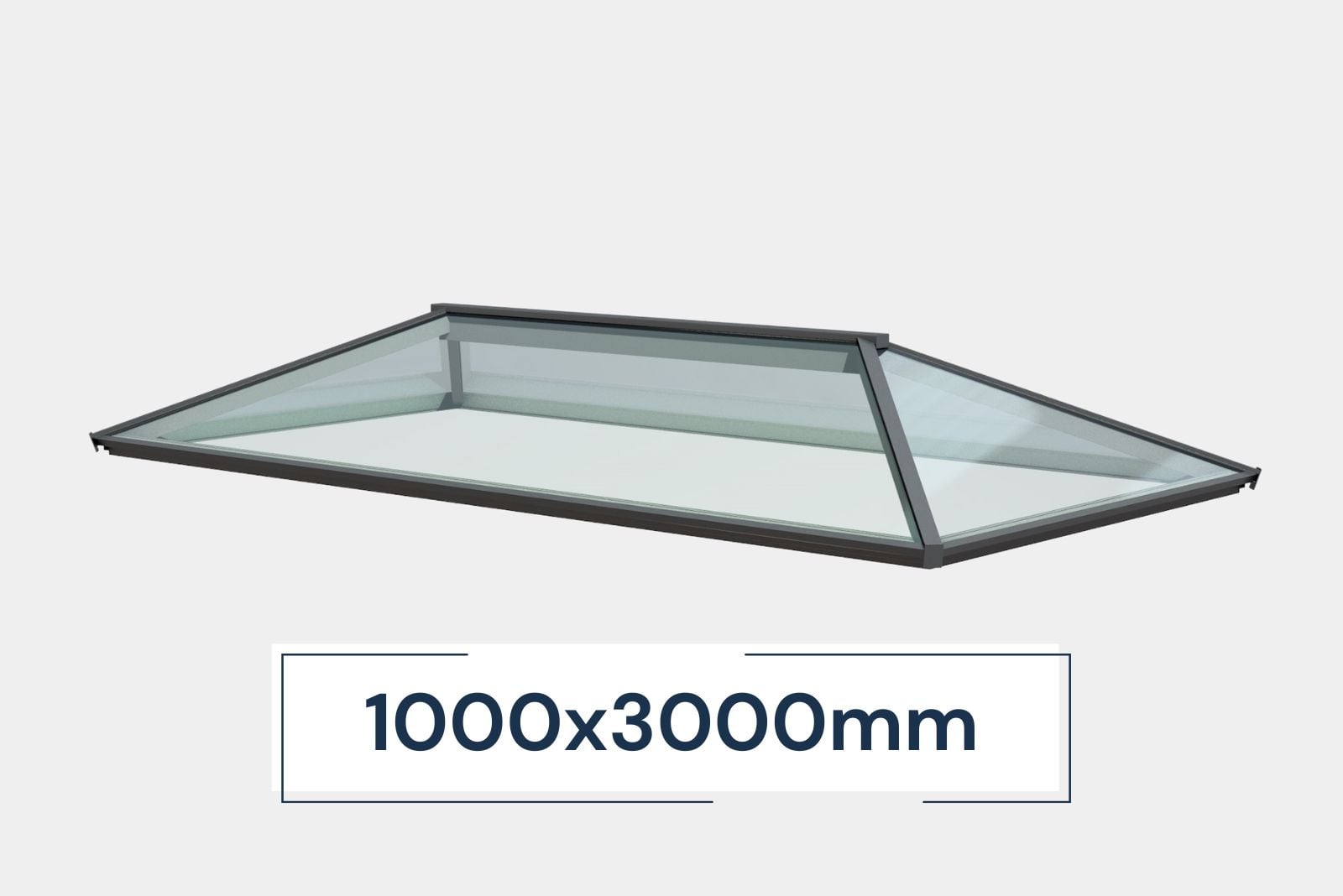 Contemporary Roof Lantern 1000 x 3000mm