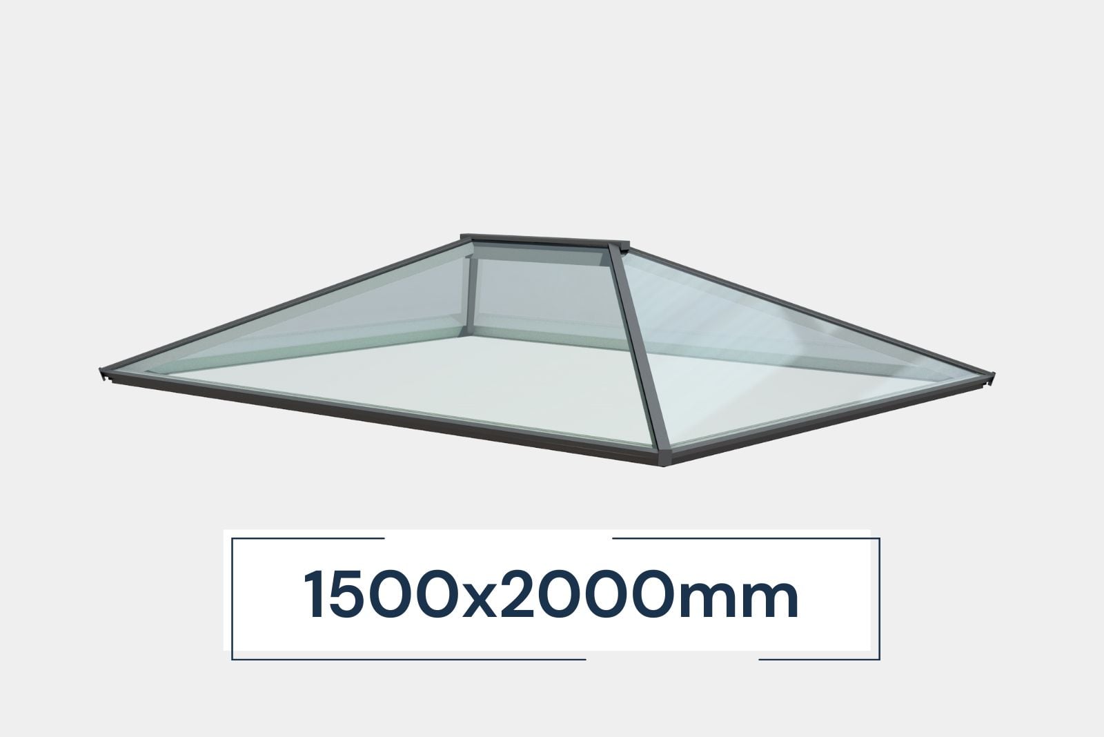 Contemporary Roof Lantern 1500 x 2000mm