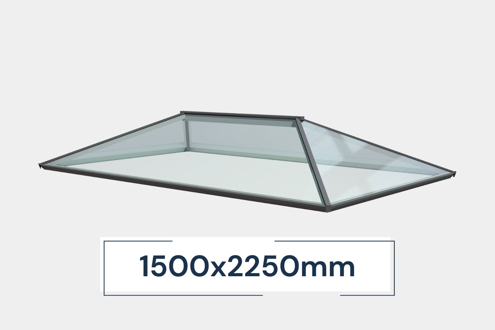 Contemporary Roof Lantern 1500 x 2250mm