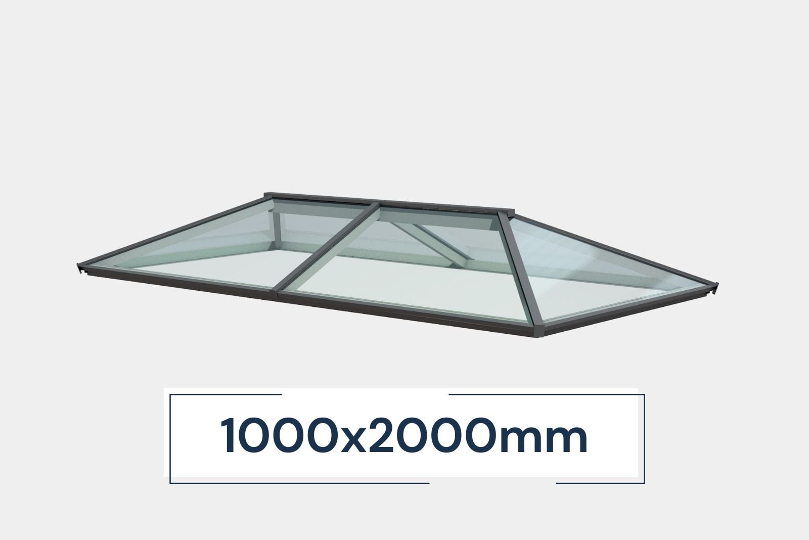 Regular Roof Lantern 1000 x 2000mm