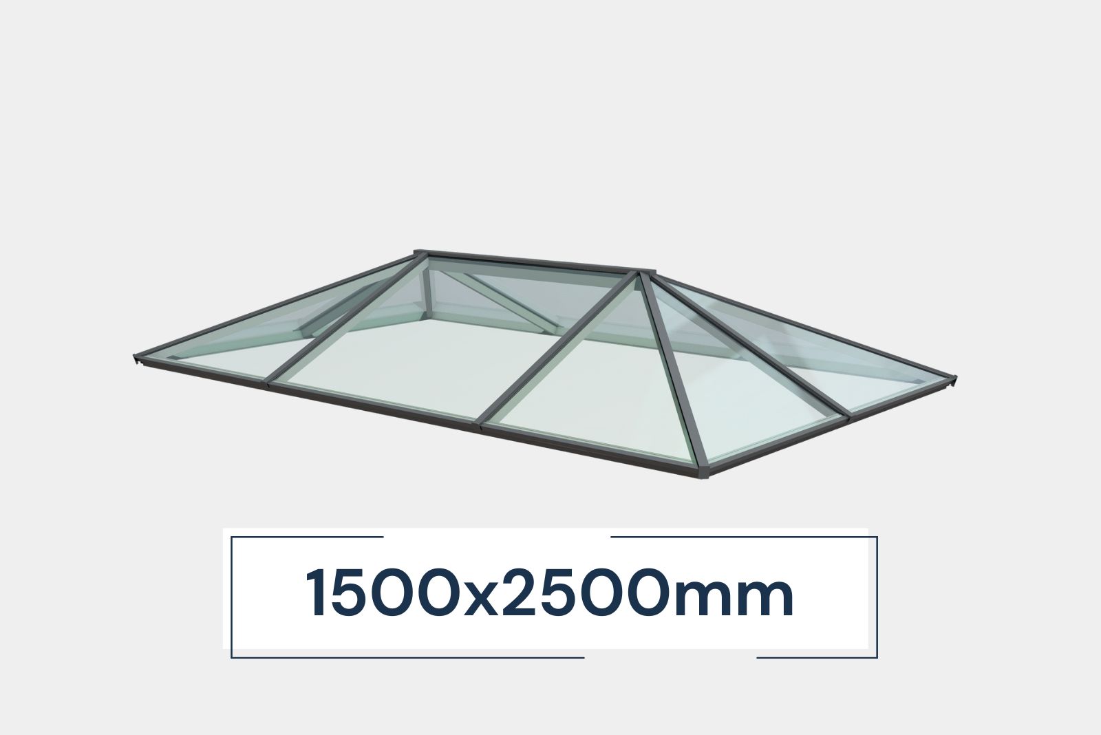 Regular Roof Lantern 1500 x 2500mm