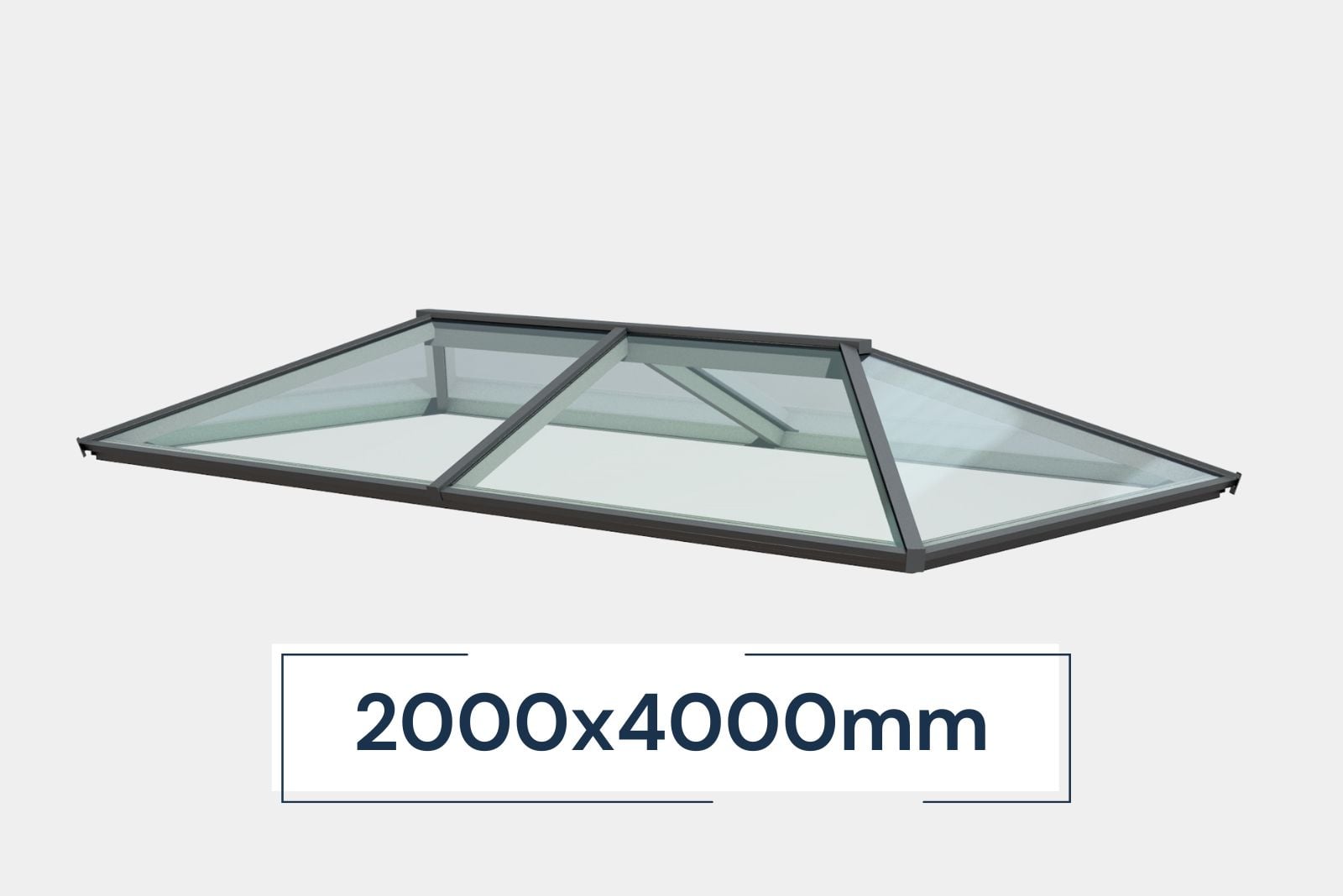 Regular Roof Lantern 2000 x 4000mm