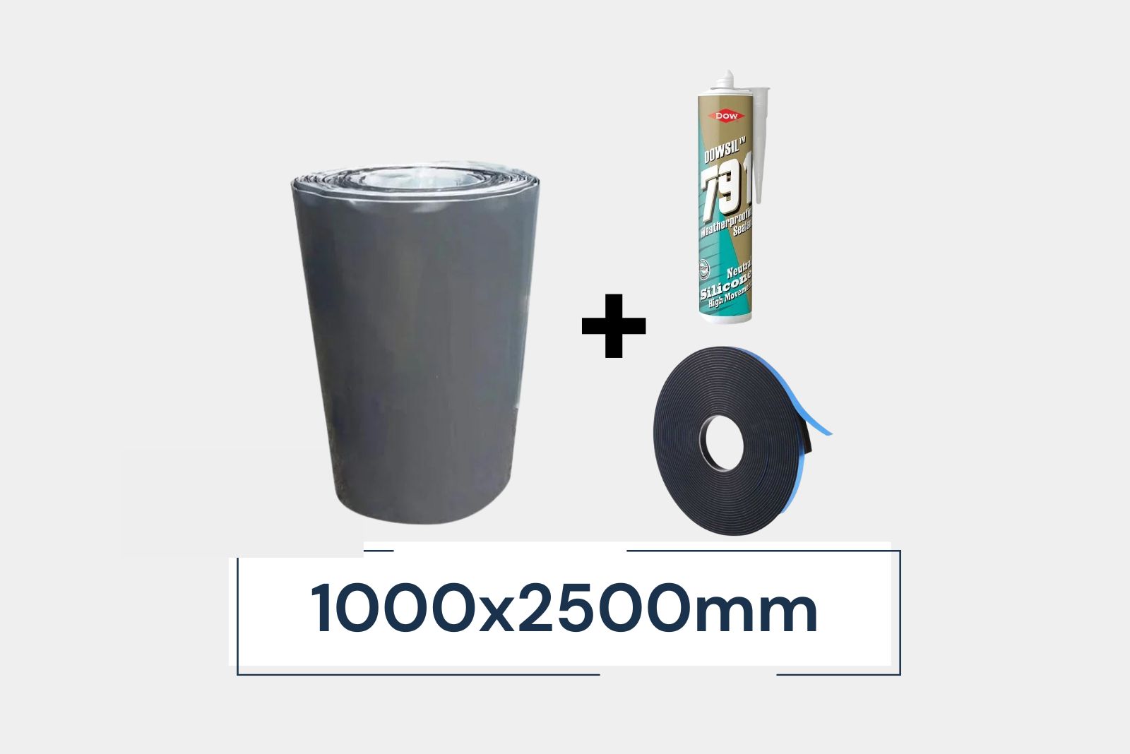 Installation kit for 1 x Pitched Roof Skylight 1000x2500mm (for a slate roof)