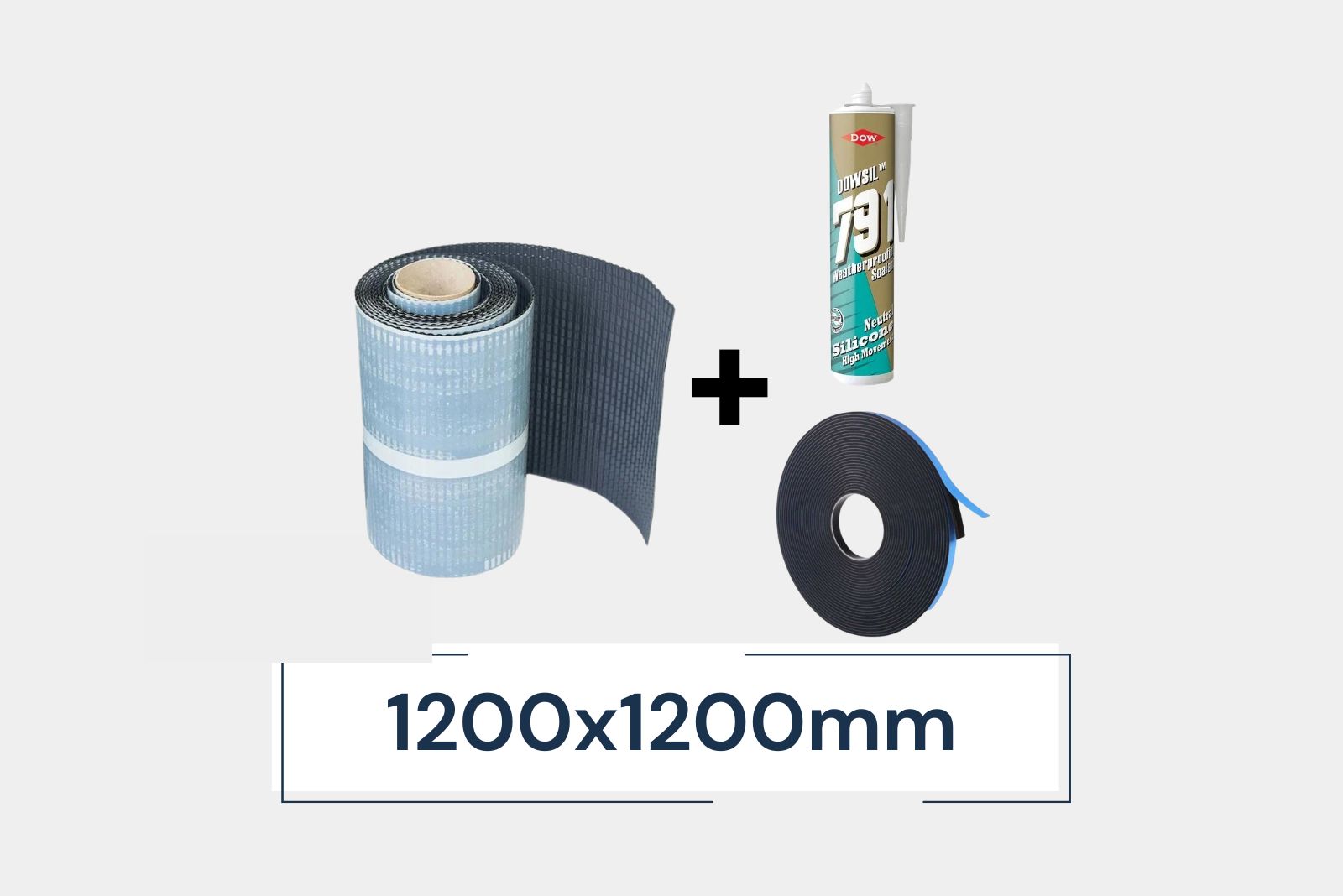 Installation kit for 1 x Pitched Roof Skylight 1200x1200mm (for a tiled roof)