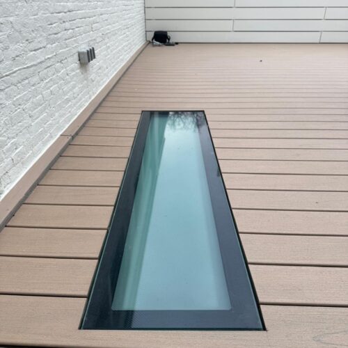 Frameless Walk-On Skylights